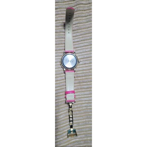 Versace Medusa Alchemy Quartz Leather watch with a pink leather strap, Gold Tone main image 6